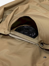 Air Circulation System Rain Jacket Coyote At Couverture & The Garbstore By meanswhile Close up Shot 5