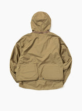 Air Circulation System Rain Jacket Coyote At Couverture & The Garbstore By meanswhile Rear Profile 2