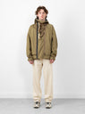 Air Circulation System Rain Jacket Coyote At Couverture & The Garbstore By meanswhile Model Shot