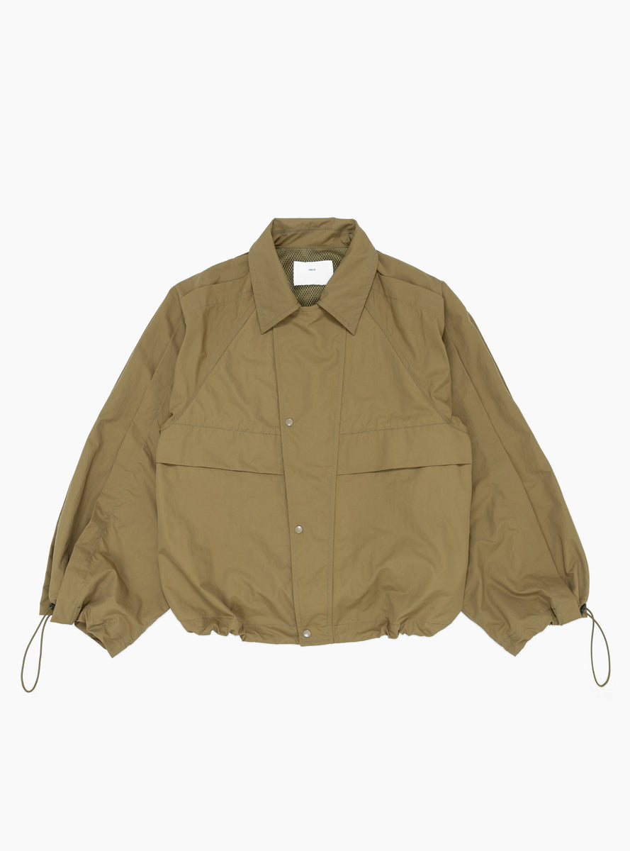 Nylon Taffeta Jacket Khaki by TOGA VIRILIS | Couverture & The