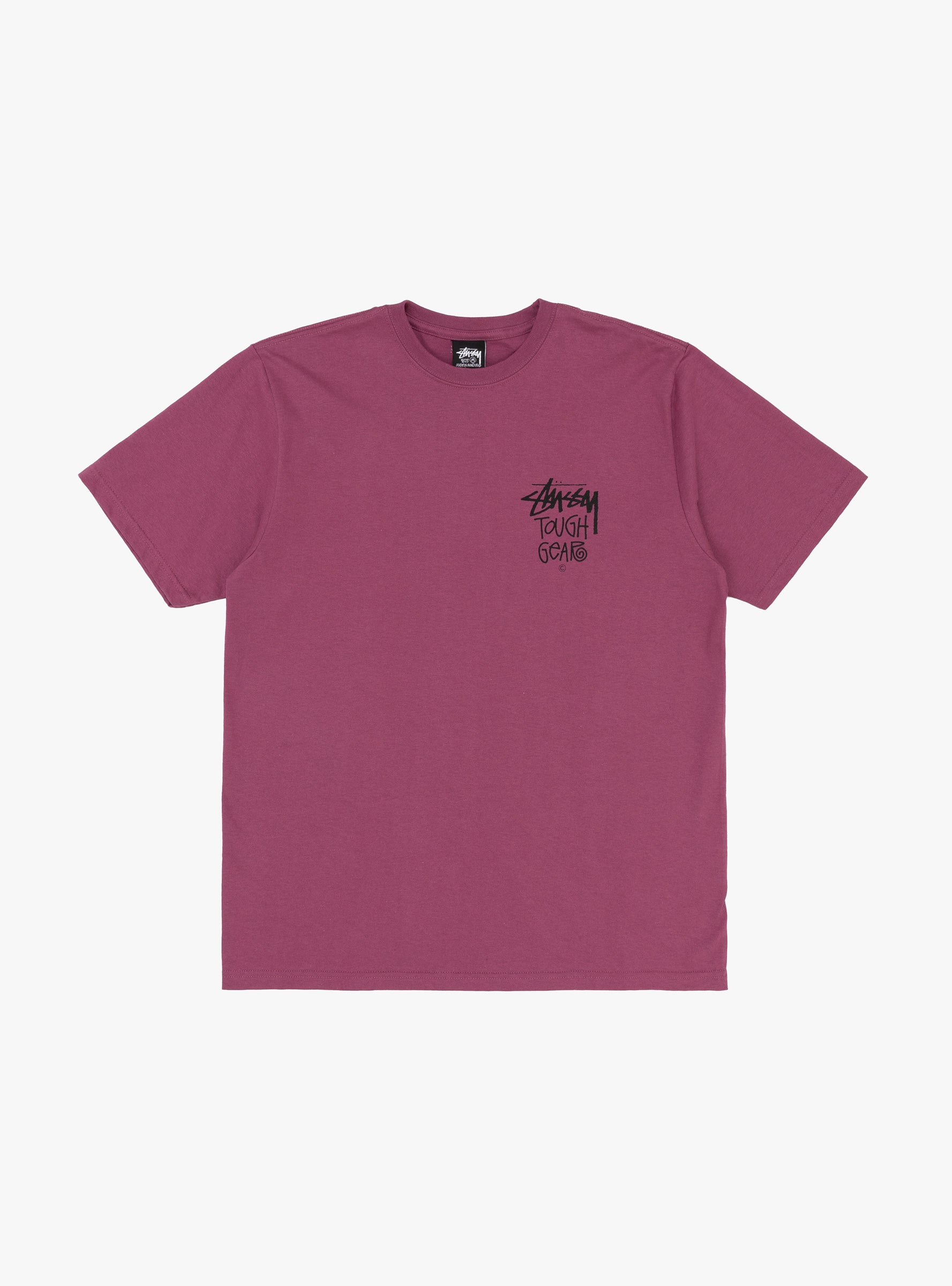 Tough Gear T-shirt Berry by Stüssy | Couverture & The Garbstore