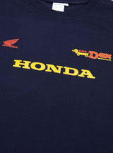 Garbstore & Honda DAX motorbike clothing T-shirt Navy