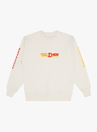 Garbstore & Honda DAX motorbike clothing sweatshirt ecru