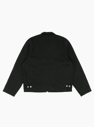 Club Jacket SS Link Black by Stussy at Couverture and The Garbstore rear shot