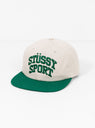 Stussy Stussy Sport Cap Natural At Couverture & The Garbstore Front Shot