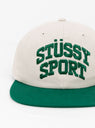 Stussy Stussy Sport Cap Natural At Couverture & The Garbstore Front Shot Close up 1 