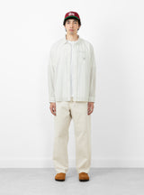 Stussy Big Ol Jean Washed Canvas Vintage Natural At Couverture & The Garbstore Model Shot 