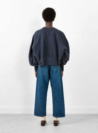 Salva Sweatshirt Black by Bellerose at Couverture and The Garbstore rear profile