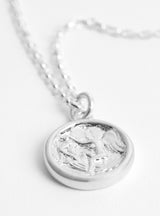 x AMS Seduced By An Angel Pendant Silver by Laura Lombardi at Couverture and The Garbstore close up