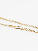 Moneta Necklace Gold by Laura Lombardi at Couverture and The Garbstore clasp