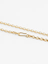 Moneta Necklace Gold by Laura Lombardi at Couverture and The Garbstore clasp