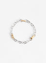 Centa Bracelet Silver/Gold by Laura Lombardi at Couverture and The Garbstore