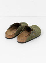 Boston Suede & Oiled Leather Sandal Thyme summer shoe 