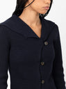 Wimy Cardigan Navy by Soeur at Couverture and The Garbstore close up 