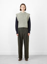 Alky Knit Vest Grey by Soeur at Couverture and The Garbstore 