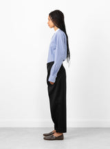 Felix Trouser Noir by Soeur at Couverture and The Garbstore side profile