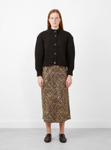 Fever Skirt Charbon/Ecru by Soeur at Couverture and The Garbstore  full profile