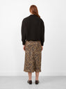 Fever Skirt Charbon/Ecru by Soeur at Couverture and The Garbstore rear profile