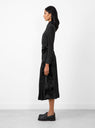 Velvet Lace Skirt Black by TOGA PULLA at Couverture and The Garbstore side profile