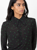 Dot Print Jersey L/S Black by TOGA PULLA | Couverture & The Garbstore