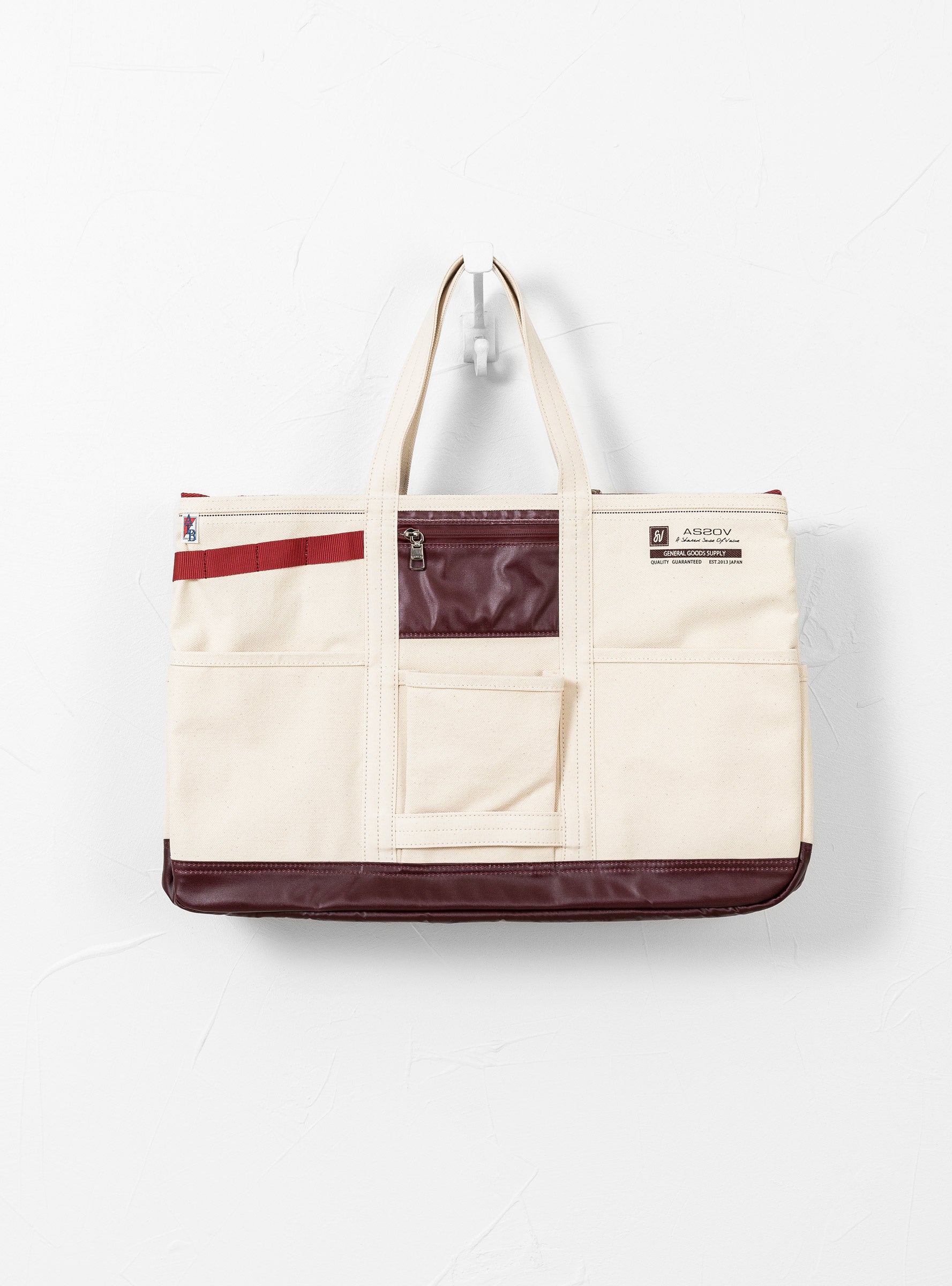 Alberton Duck Canvas Tote Natural by AS2OV | Couverture & The Garbstore