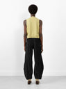 Digi Corduroy Pant Black by Henrik Vibskov at Couverture and The Garbstore rear profile