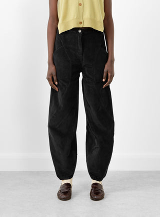 Digi Corduroy Pant Black by Henrik Vibskov at Couverture and The Garbstore 