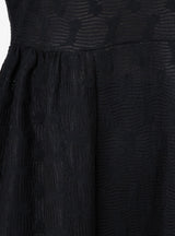 Very Turtle Dress Black by Henrik Vibskov at Couverture and The Garbstore close up