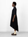 Very Turtle Dress Black by Henrik Vibskov at Couverture and The Garbstore side shot 