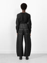 Shade Denim Pant Black by Henrik Vibskov at Couverture and The Garbstore rear profile