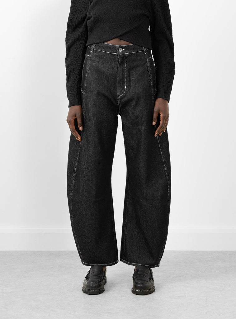 Shade Denim Pant Black by Henrik Vibskov at Couverture and The Garbstore 