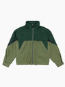 Ripstop Blouson Green by TOGA VIRILIS at Couverture and The Garbstore 