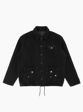 Boa Blouson Black by TOGA VIRILIS at Couverture and The Garbstore