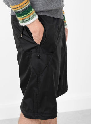 Ripstop Pants Black by TOGA VIRILIS at Couverture and The Garbstore zip off as shorts