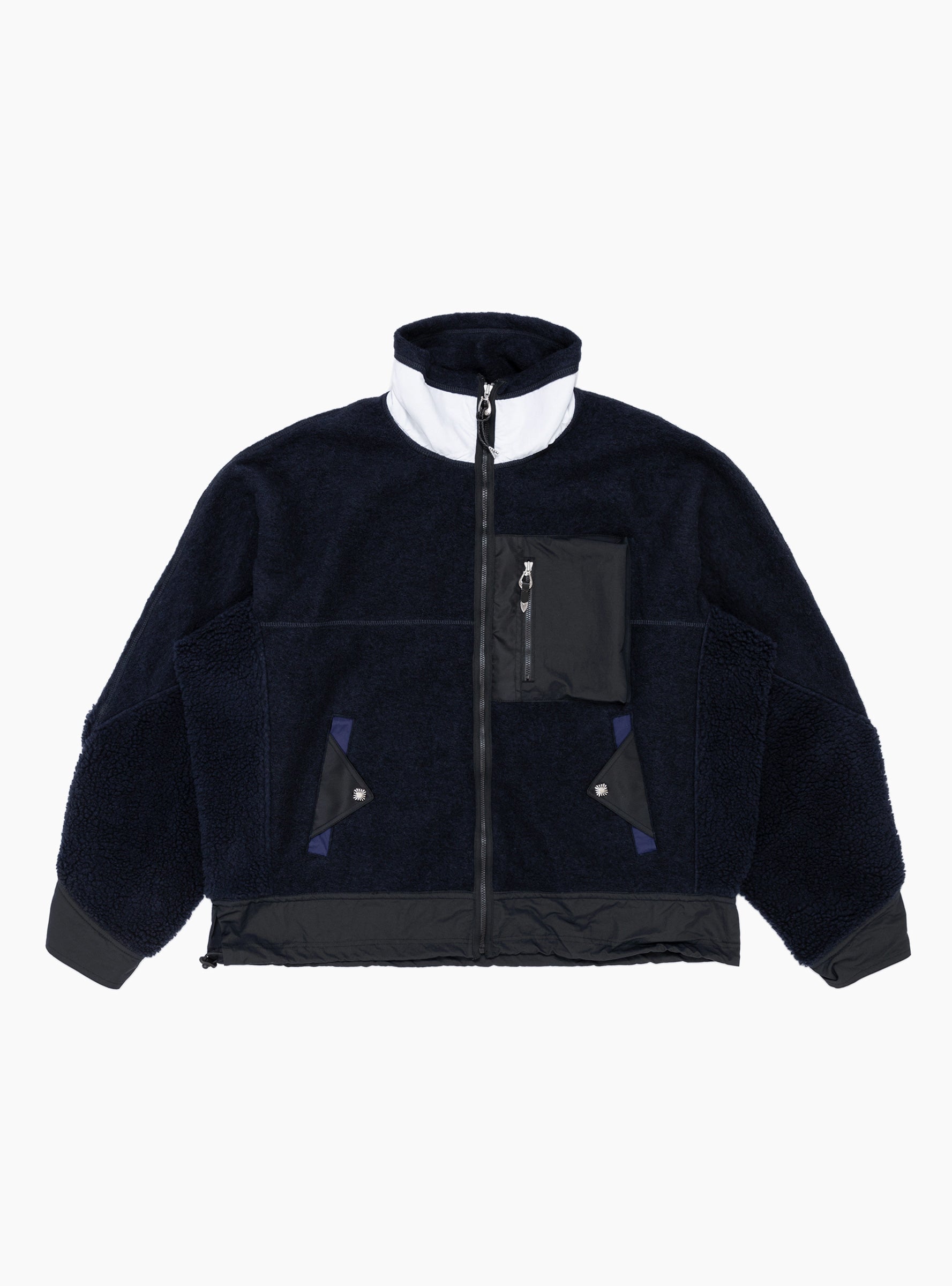 Wool Jersey Blouson Navy by TOGA VIRILIS | Couverture & The Garbstore