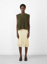 Taylor Skirt Lace Cream by Rejina Pyo at Couverture and The Garbstore full profile