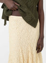 Taylor Skirt Lace Cream by Rejina Pyo at Couverture and The Garbstore close up