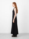 Sadie Dress Black by Rejina Pyo at Couverture and The Garbstore side profile