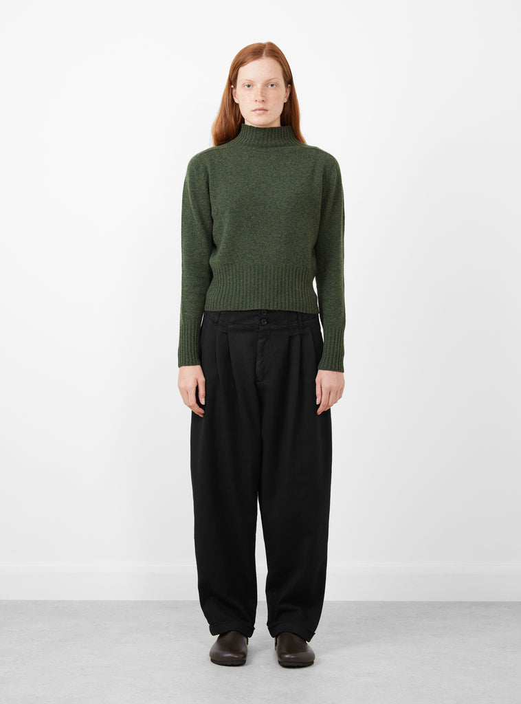 Bryter Knit Olive by YMC at Couverture and The Garbstore 