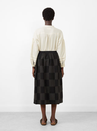 Vita Skirt Patchwork by Sideline at Couverture and The Garbstore rear profile