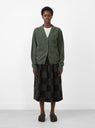 Nico Cardigan Olive by Sideline at Couverture and The Garbstore 