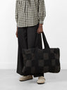 Marina Bag Black Patchwork by Sideline at Couverture and The Garbstore 