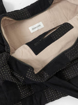 Marina Bag Black Patchwork by Sideline at Couverture and The Garbstore inner pocket