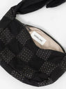 Merry Bag Black Patchwork by Sideline at Couverture and The Garbstore close up