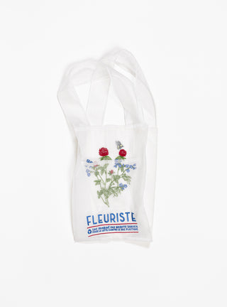 Sac Fleuriste Rouge by Brigitte Tanaka at Couverture and The Garbstore 