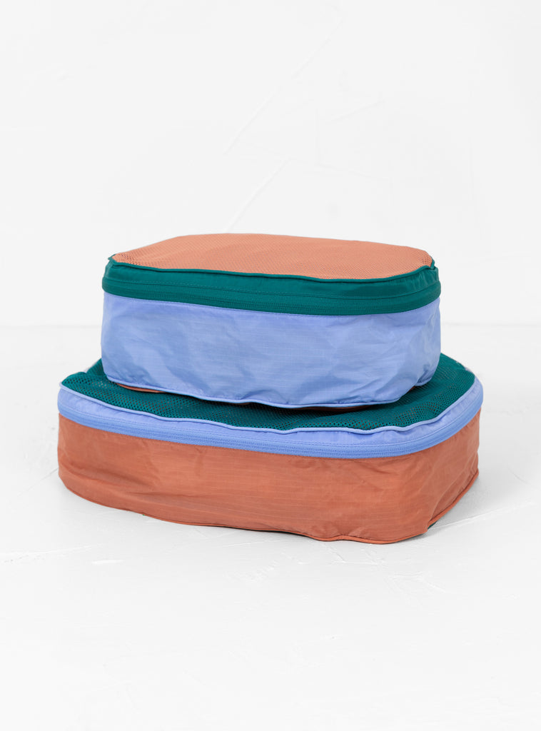 Packing Cube Set Mesh Canyon by BAGGU at Couverture and The Garbstore 