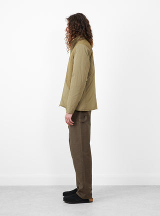 Myst Liner Jacket Army & Dusty Olive by foret at Couverture and The Garbstore side profile