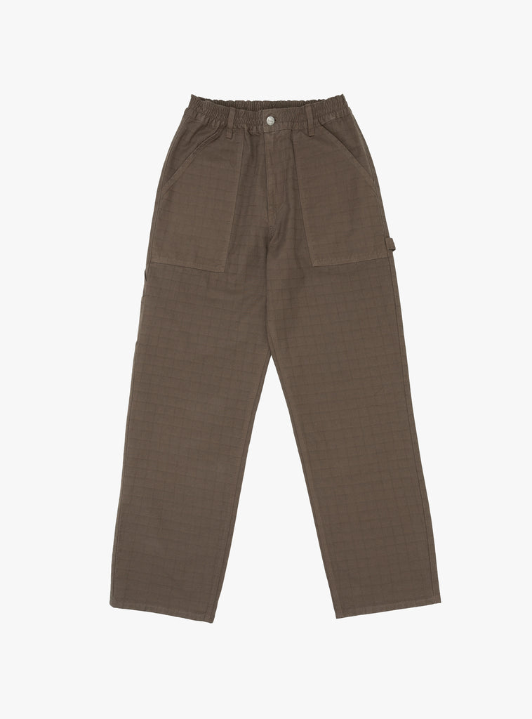 Sienna Workwear Pants Cold Brown by foret at Couverture and The Garbstore