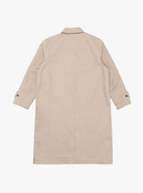 Tent Coat Khaki by foret at Couverture and The Garbstore rear shot