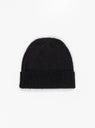 Nimbus Ribbed Hat Black by Himalayan Cashmere at Couverture and The Garbstore 